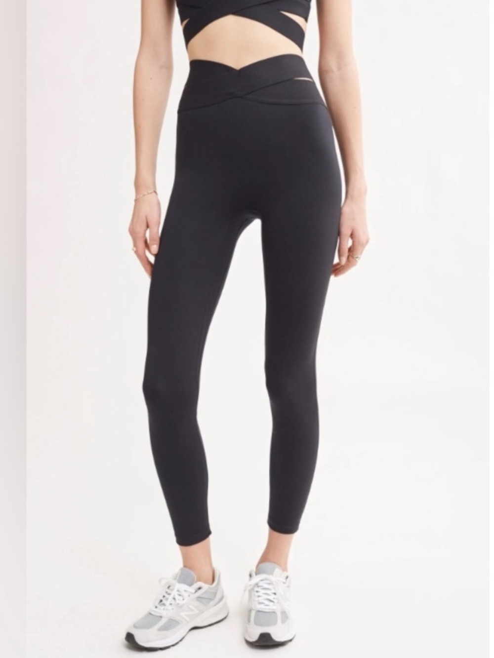 Le Ore Corso crossover leggings black XXS - Picture 3 of 9